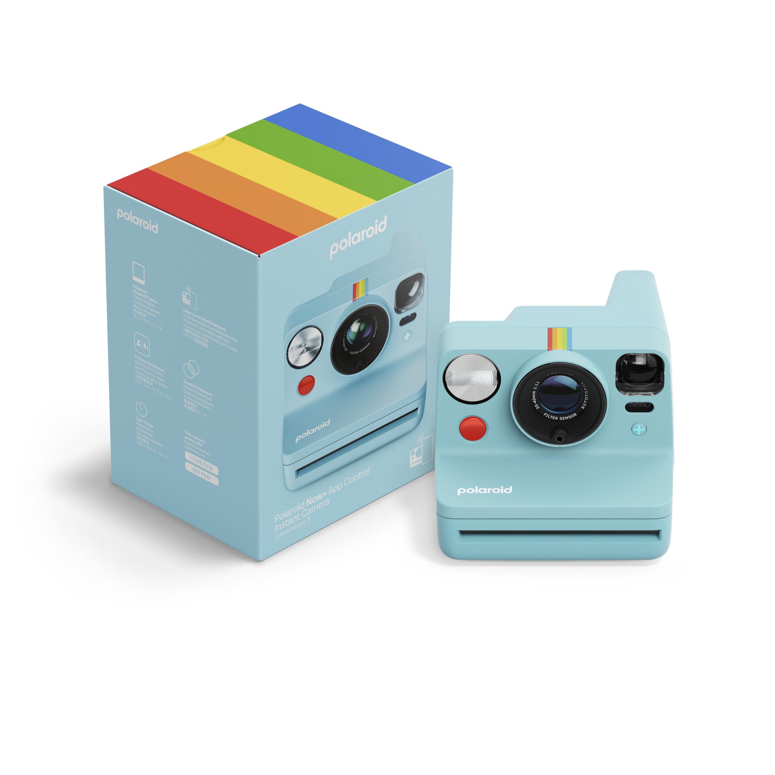  Polaroid/宝丽来 蓝牙智能控制 I-Type即时胶片相机  北极蓝