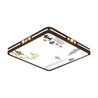 金铂朗 黑-家和方40cm高亮白光24W吸顶灯