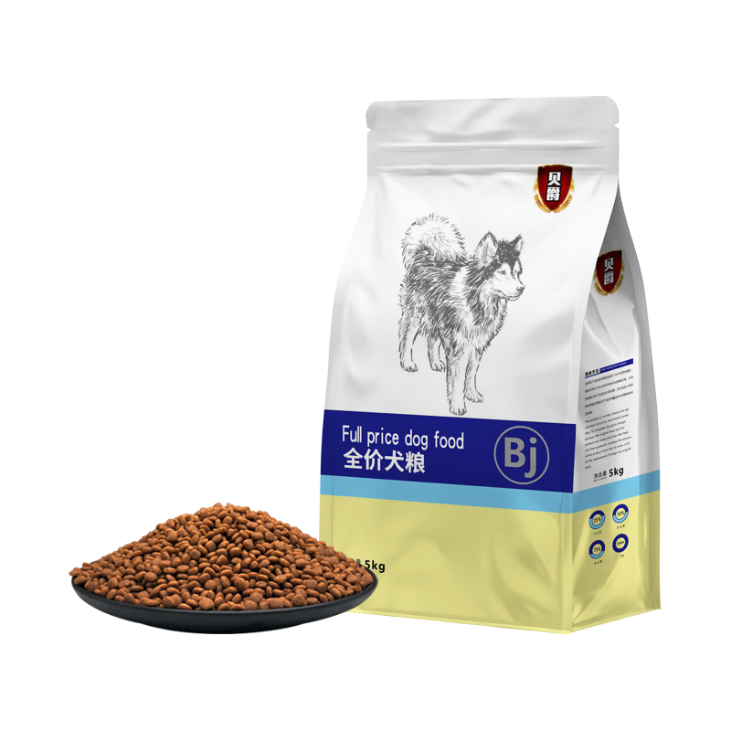 贝爵 狗粮 幼犬成犬通用中小型犬小颗粒奶糕粮泰迪比熊博美柴犬粮狗食 全犬期10斤装