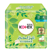 kotex/高洁丝 抑菌除味 卫生巾  21cm*18片 210mm