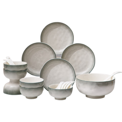 CERAMICS 釉下彩陶瓷 墨迪24件套 餐具套装