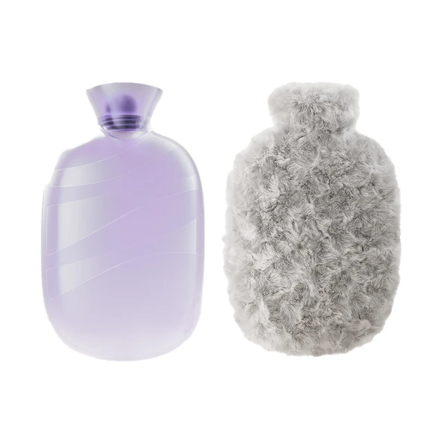 京东京造 暖暖造星球PVC注水袋2L 热水袋暖水袋暖手大号加厚热敷 新年礼物