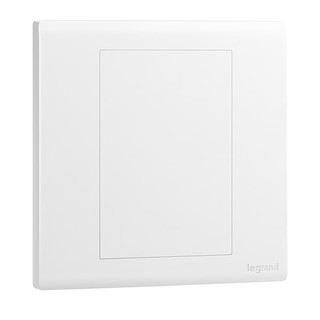 罗格朗 LEGRAND 开关插座面板 简悦系列陶瓷白色 86型墙壁插座 空白面板