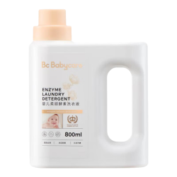 babycare bc babycare婴儿柔顺酵素洗衣液新生儿宝宝柔软亲肤温和清洗柔顺洗衣液 柔顺洗衣液-800ml