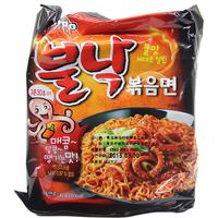 韩国进口 八道（PALDO）方便面拉面 火辣章鱼干拌面 650g(130g*5包入)