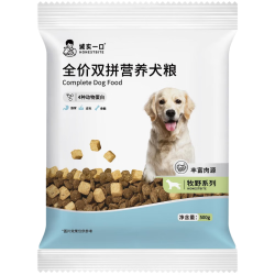 诚实一口 冻干双拼 犬粮  500g