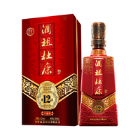 杜康 酒祖 12窖区 窖龄40年 42%vol 浓香型白酒 500ml*4瓶 整箱装
