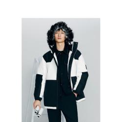 GXG 都市户外系列 90%鹅绒工装派克服羽绒服