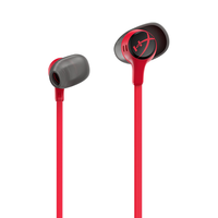 极度未知（HYPERX）云雀2入耳式电竞游戏耳机有线3.5mm接口笔记本电脑手机csgo吃鸡绝地求生fps游戏耳麦三角洲行动 【套装2】云雀2红+Type-C转接头 入耳式游戏耳机