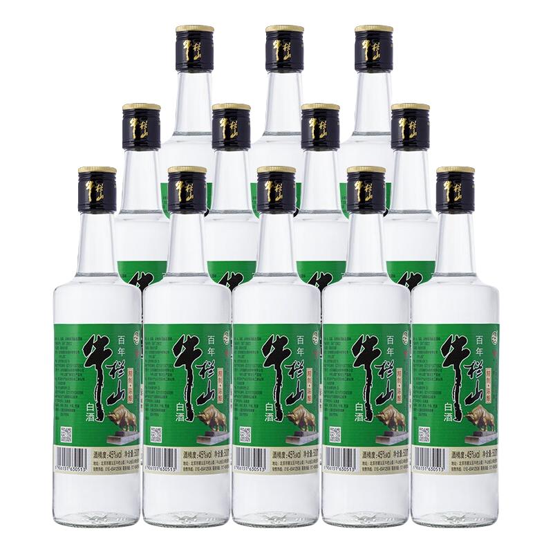  Niulanshan/牛栏山 酒厂直供 白酒  浓香型 箱装 45%vol 500mL