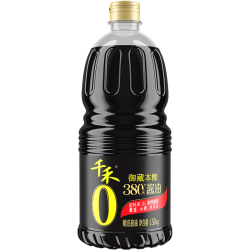 千禾 御藏本酿380天特级生抽 1.5kg 塑料瓶装