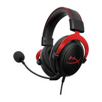  HYPERX/极度未知 DTS音效 电竞游戏耳机  黑红