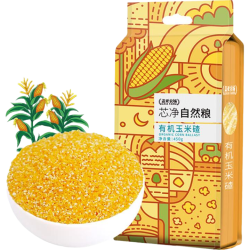 盖亚农场 有机玉米碴450g玉米糁农家五谷杂粮玉米渣粥 粗粮
