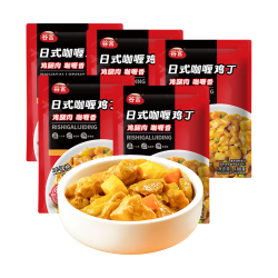 谷言 日式咖喱鸡 180g*5袋