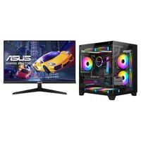 华硕 台式电脑AMD锐龙7 5700X华硕5060/5060TI/7650GRE主机 一：R7 5700X+华硕RTX3050 6G