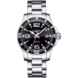 LONGINES 运动康卡斯潜水系列 44毫米自动上链腕表 L3.841.4.56.6