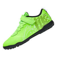 李宁 LI-NING童鞋儿童足球鞋男大童24年春款强袭2.0橡胶足钉足球鞋YKGU012 荧光新绿-1 36码