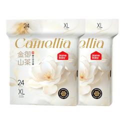 家得宝 金御山茶花拉拉裤男女宝亲肤透气纸尿裤大码尿不湿