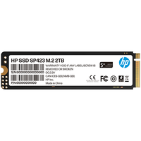 HP 惠普 2TB SSD固态硬盘 M.2接口(NVMe协议) SP423系列 广泛兼容 五年保固