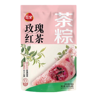 三全茶粽玫瑰红茶茉莉龙井低温粽子端午节粽子速冻早餐 玫瑰红茶200g(4只装)