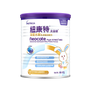 Neocate 含乳糖太益启HMO纽康特深度水解乳清蛋白配方粉低敏0-12个月 400g