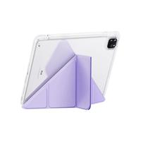 闪魔2024ipadair6保护套5透明保护壳Pro带笔槽Y适用苹果平板2防弯摔mini3全包11寸轻薄9九十10代7亚克力8