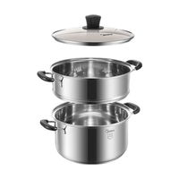 Midea 美的 MP-ZG24G02 蒸锅(24cm、2层、 304不锈钢)