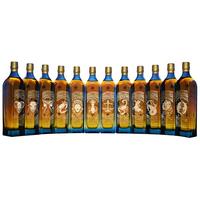 JOHNNIE WALKER 尊尼获加 蓝牌 12星座 威士忌 200ml*12瓶