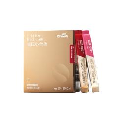 雀氏 轻燃美式黑咖啡速溶冷萃0脂0蔗糖无负担冷热双泡纯粹美式 轻燃黑咖啡60条*2g