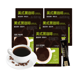 鲨鱼菲特 纯黑咖啡 2g*60条 盒装