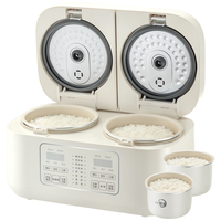 Midea/美的 双胆双控 电饭煲 双胆 智能预约 白玉晶釜内胆  3L