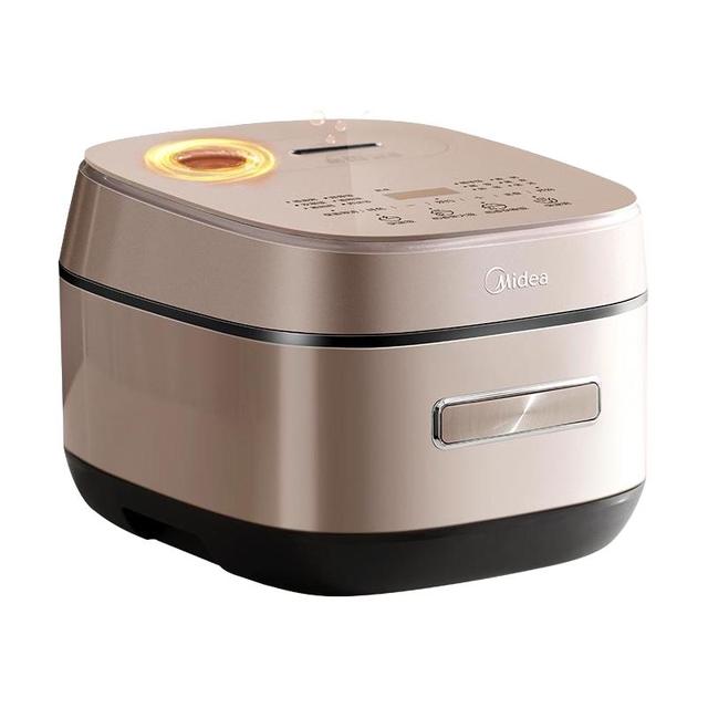 淘金币可用、今日必买、88VIP：美的 MB-HS453S 4L IH电饭煲 浅金色