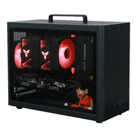 微星 I5 13400F/RTX4060TI/12400F高端迷你ITX台式组装电脑主机