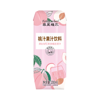 菲里维尔 添加NFC桃汁 200ml*12 果汁饮料