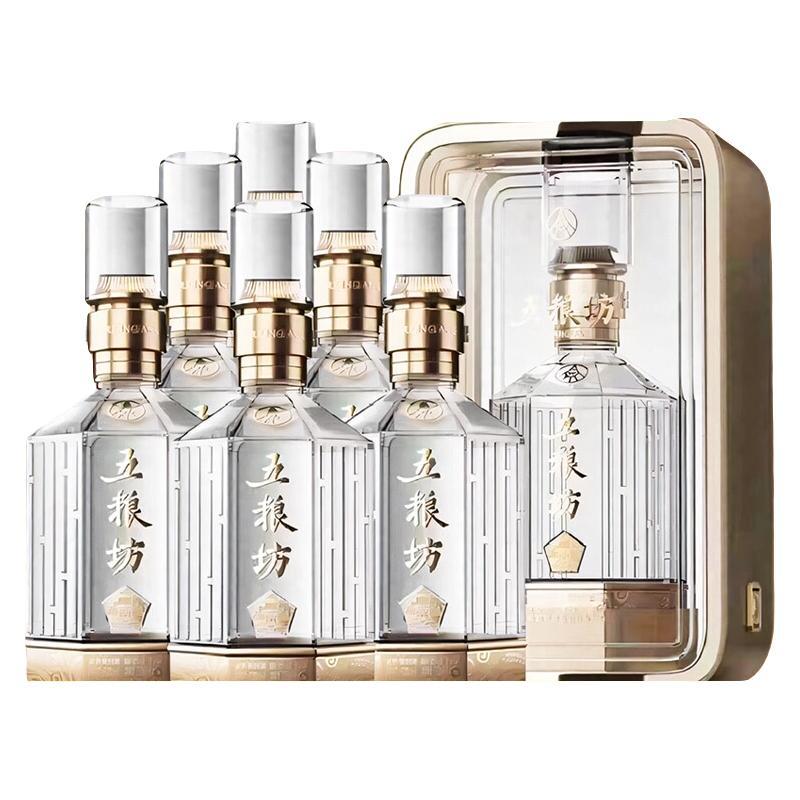 WULIANGYE/五粮液宴请浓香型白酒6x1x500ml 包装52度【报价价格评测怎么
