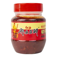 茂希郫县豆瓣酱四川特产红油豆瓣酱500g家用调味料炒菜 红油郫县豆瓣500g*1