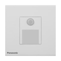 松下（Panasonic）悦畔白色开关插座大面板开关大间距五孔插座双USB插座 人体感应led地脚灯