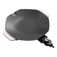 美的 Midea韩式烤肉锅电烤盘 家用电烧烤炉 电烤炉多功能锅 烤串烤肉一体不沾烤串机 可拆1-3人用MC-JKE3852