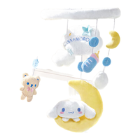 澳贝宝宝安抚玩偶婴儿可入口安抚巾亲肤新生儿安抚巾三丽鸥系列 【新生儿床铃】三丽鸥大耳狗