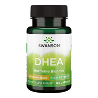 斯旺森 DHEA女性卵巢备孕脱氢表雄酮营养胶囊 25mg*120粒 美国原装进口