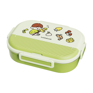 LOCK&LOCK 淘金币到手65.28元 LOCK&LOCK 饭盒316不锈钢注水保温餐盘1.5L-汤碗+5分格+筷勺