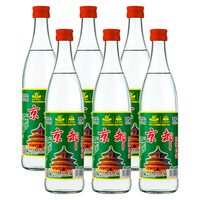 jingdu 京都 42%vol 浓香型白酒 500ml*6瓶 整箱装
