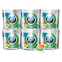 JOY 宝洁洗碗凝珠 多效合一 洗碗机专用洗涤块 洗碗凝珠6袋 比利时产