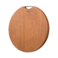 达乐丰 南美铁梨木抗菌整木菜板加厚切菜板实木砧板圆形案板ZB032 38*3cm