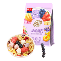 西麦酸奶块果粒燕麦脆350g 水果燕麦片营养早餐五谷代餐干吃休闲零食