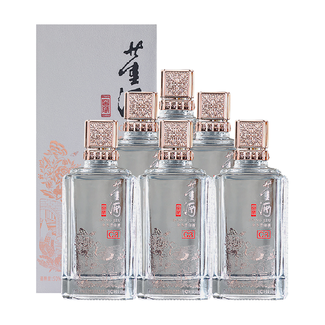 淘金币406.1元、今日必买：董酒 窖藏C3 50度 兼香型白酒 500ml*6整箱