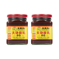 王致和 经典大块腐乳 300g*2瓶
