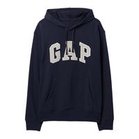 盖璞 Gap男女装2025春季款贴布绣logo连帽衫卫衣宽松上衣美版868453