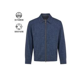 BOSS 羊毛混纺 男士夹克外套