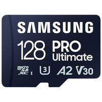 SAMSUNG 三星 PRO Ultimate MicroSD存储卡 128GB(UHS-I、U3,A2,V30)